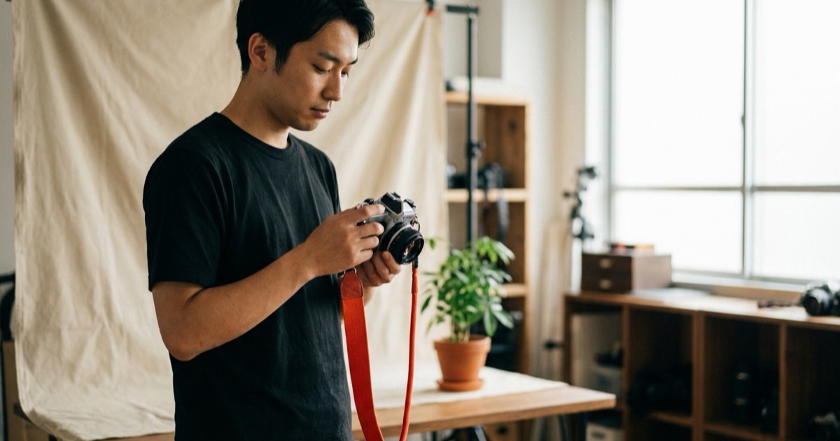 写真スタジオ・出張撮影の予約システムのイメージ