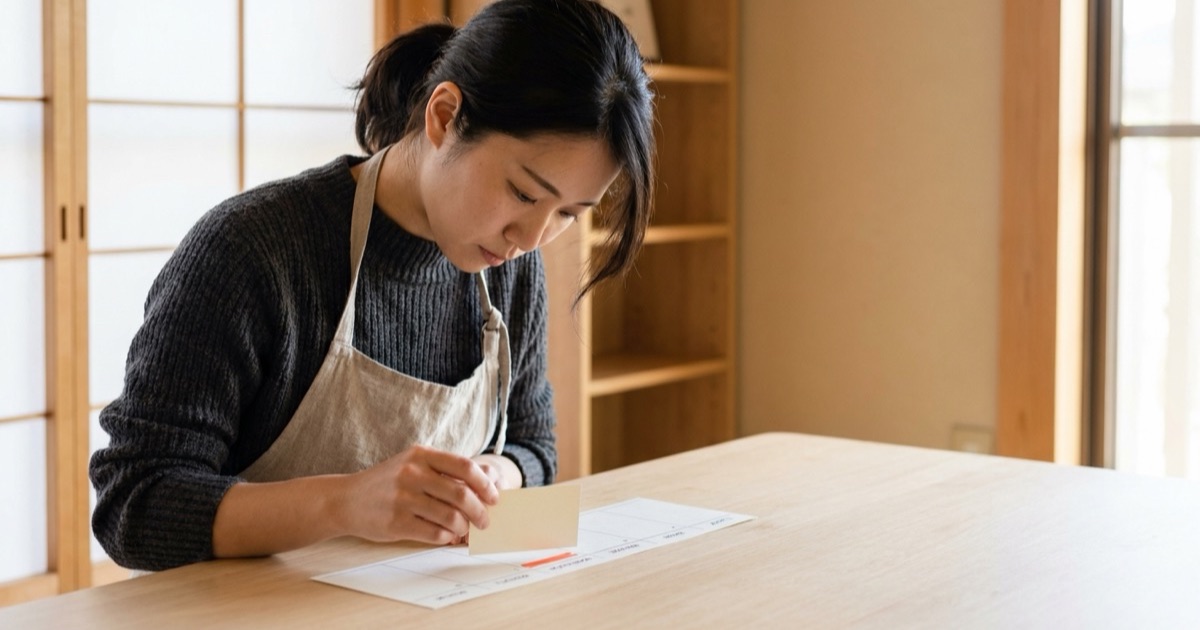 曜日ごとに繰り返す予約枠と振替を示すイメージ